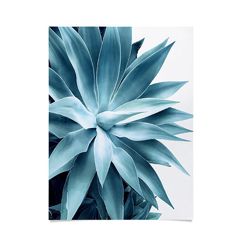 Gale Switzer Bursting into life teal Poster