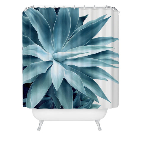 Gale Switzer Bursting into life teal Shower Curtain