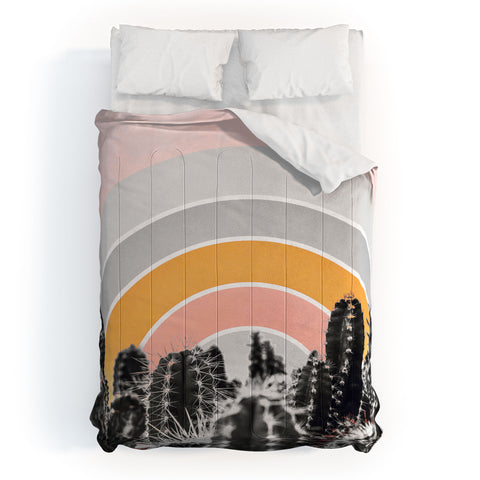 Gale Switzer Desert rainbow Comforter