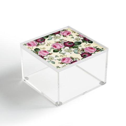 Gale Switzer Floral Enchant cream Acrylic Box
