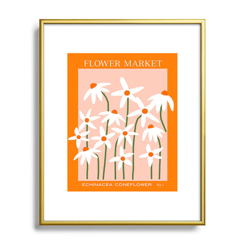 Gale Switzer Flower Market Echinacea 1 Metal Framed Art Print