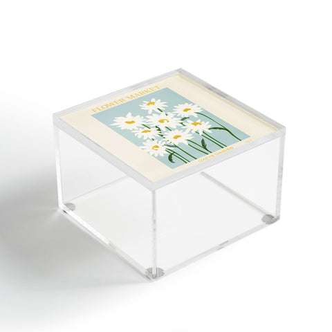Gale Switzer Flower Market Oxeye Daisies Acrylic Box