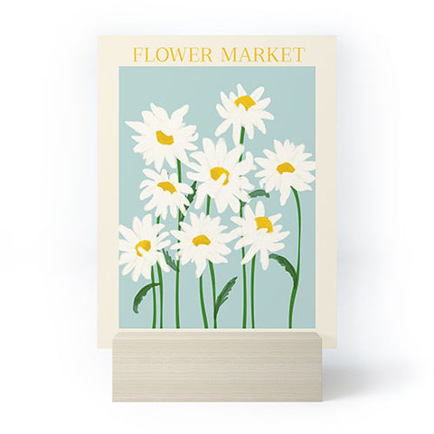 Gale Switzer Flower Market Oxeye daisies II Mini Art Print