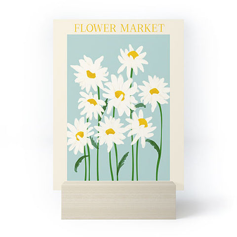 Gale Switzer Flower Market Oxeye Daisies Mini Art Print