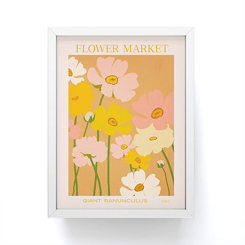 Gale Switzer Flower Market Ranunculus 1 Framed Mini Art Print
