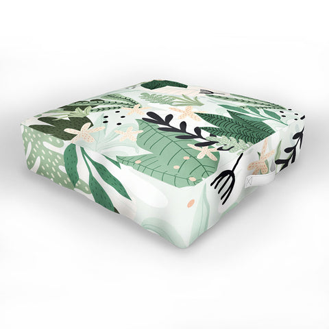 Gale Switzer Into the Jungle II Outdoor Floor Cushion