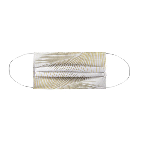 Gale Switzer Palm Leaf Synchronicity gold Face Mask
