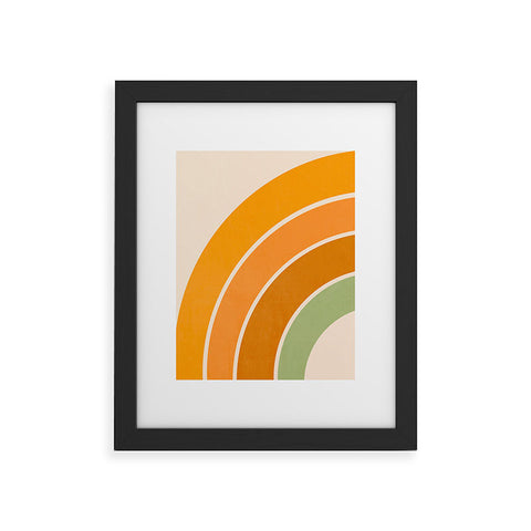 Gale Switzer Retro curve Framed Art Print