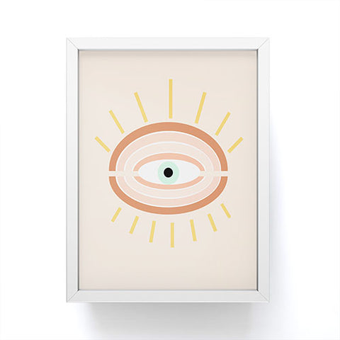 Gale Switzer Retro Evil Eye Framed Mini Art Print