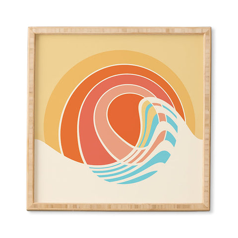 Gale Switzer Sun Surf Framed Wall Art