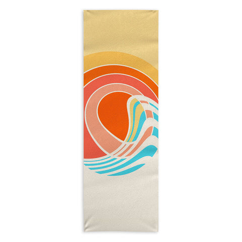 Gale Switzer Sun Surf Yoga Towel
