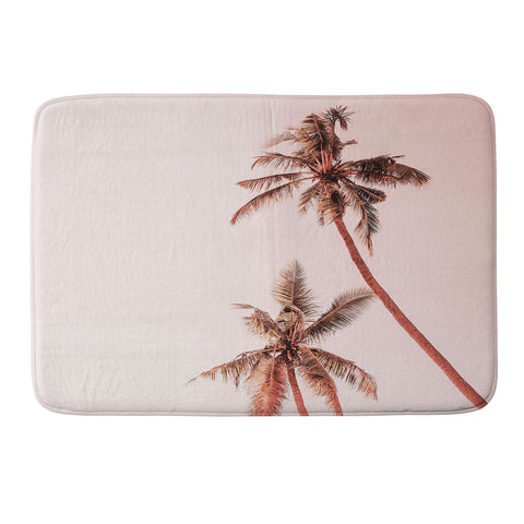 Gale Switzer Sunset Palm Trees Memory Foam Bath Mat
