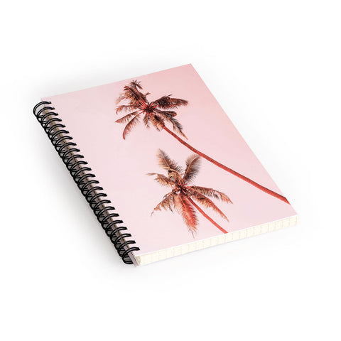Gale Switzer Sunset Palm Trees Spiral Notebook