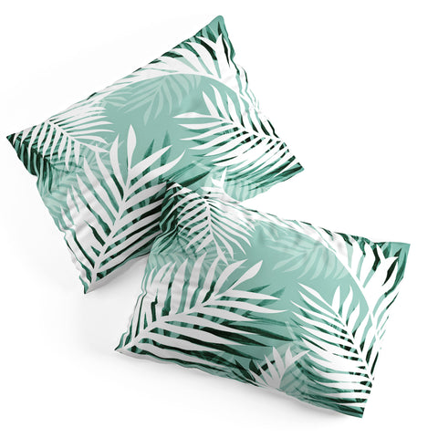 Gale Switzer Tropical Bliss jungle green Pillow Shams
