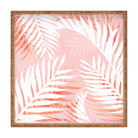 Gale Switzer Tropical Bliss pink Square Tray