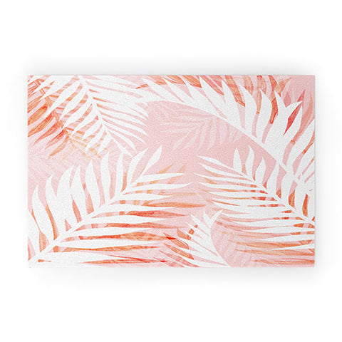 Gale Switzer Tropical Bliss pink Welcome Mat