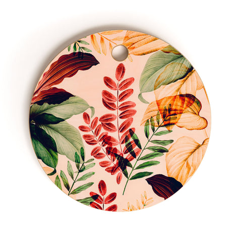 Gale Switzer Tropical Rainforests Cutting Board Round