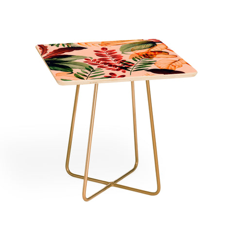 Gale Switzer Tropical Rainforests Side Table