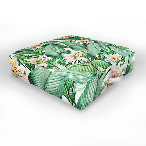 Gale Switzer Tropical state Outdoor Floor Cushion