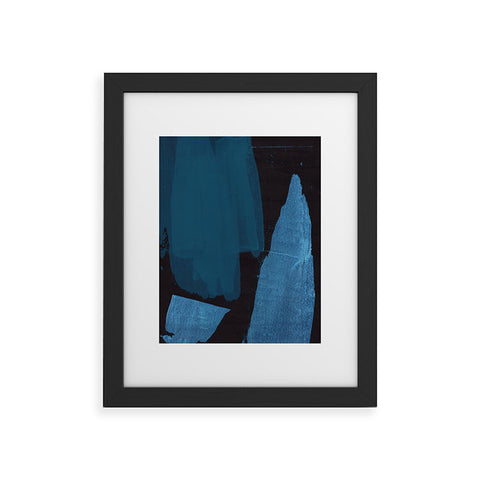 GalleryJ9 Dark Abstract Framed Art Print