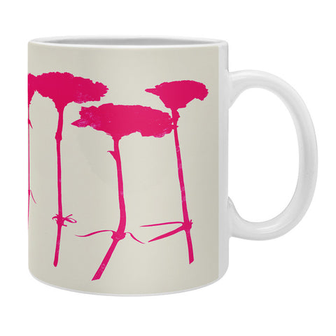 Garima Dhawan Carnations Pink Coffee Mug