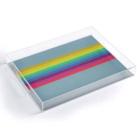 Garima Dhawan colorfields 5 Acrylic Tray