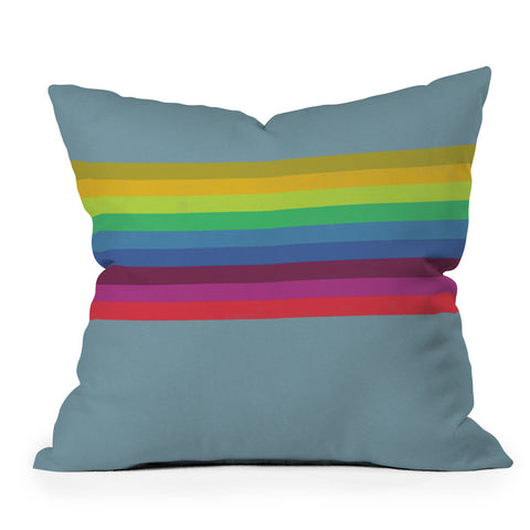 Garima Dhawan colorfields 5 Outdoor Throw Pillow