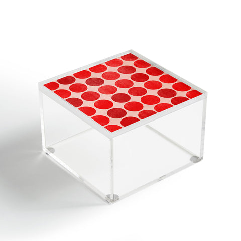 Garima Dhawan Colorplay Red Acrylic Box
