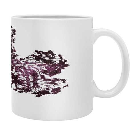 Garima Dhawan Dancing Trees Violet Coffee Mug
