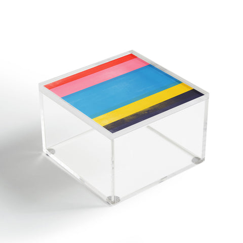 Garima Dhawan stripe study 18 Acrylic Box