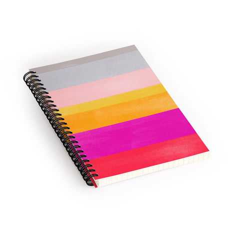 Garima Dhawan stripe study 3 Spiral Notebook