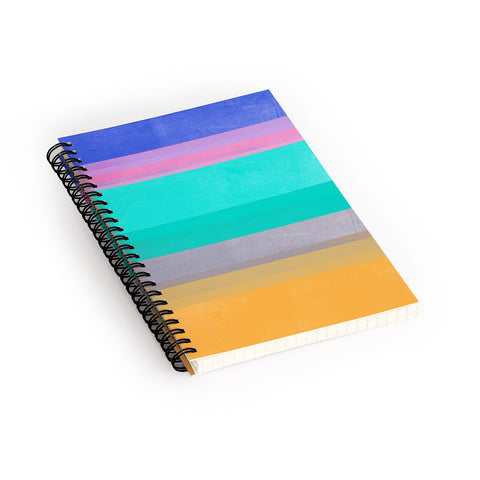 Garima Dhawan stripe study 5 Spiral Notebook