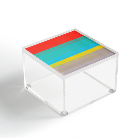 Garima Dhawan stripe study 6 Acrylic Box