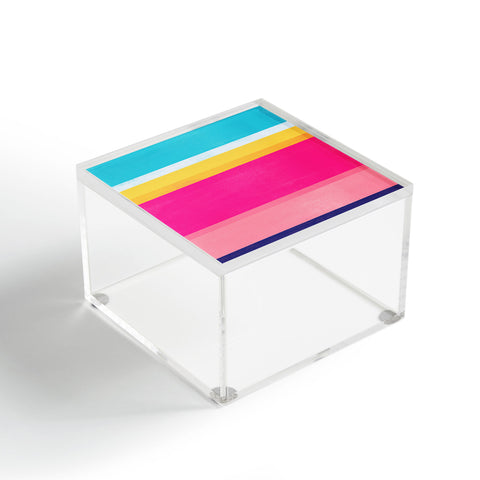 Garima Dhawan stripe study 7 Acrylic Box