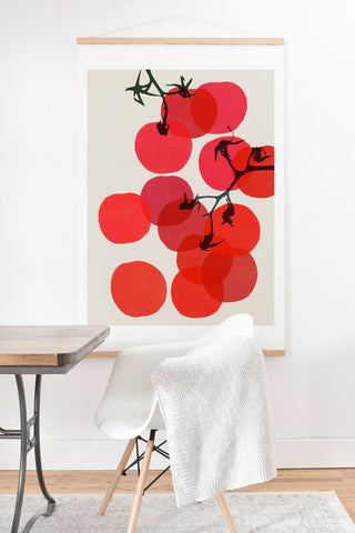 Garima Dhawan tomatoes 1 Art Print And Hanger