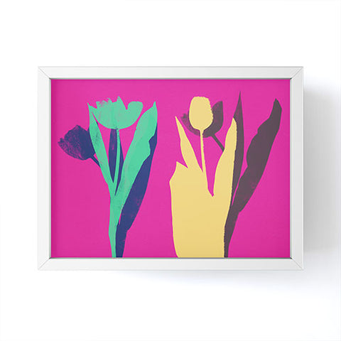 Garima Dhawan tulips 3 Framed Mini Art Print