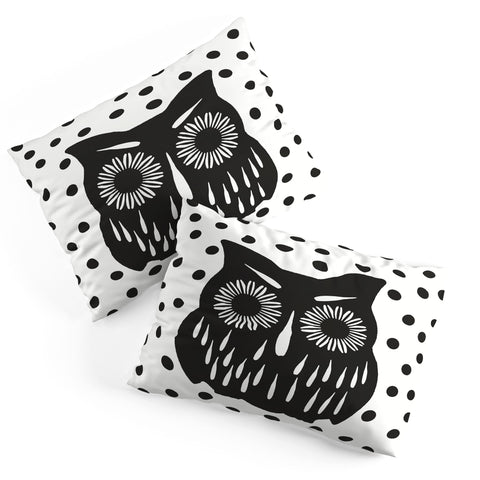Garima Dhawan Vintage Black Owl Pillow Shams