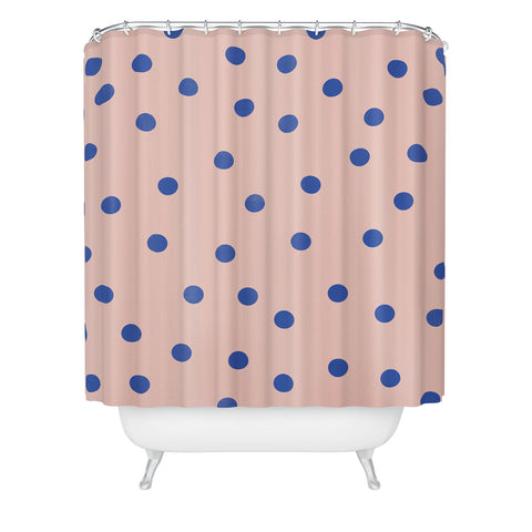 Garima Dhawan vintage dots 11 Shower Curtain