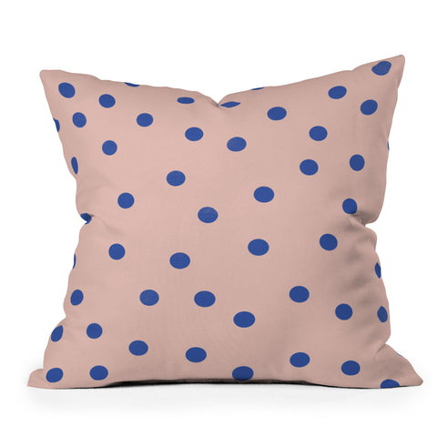 Garima Dhawan vintage dots 11 Throw Pillow