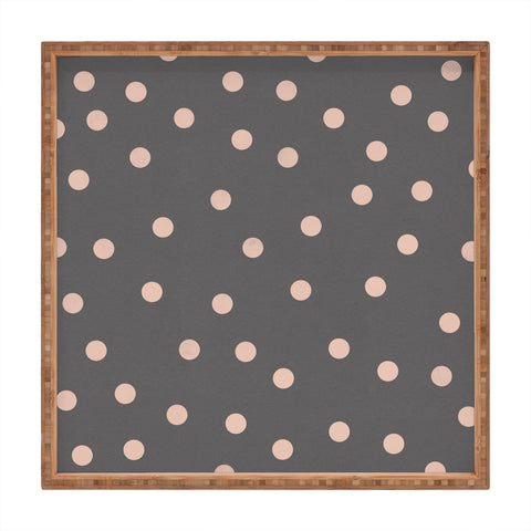 Garima Dhawan vintage dots 17 Square Tray