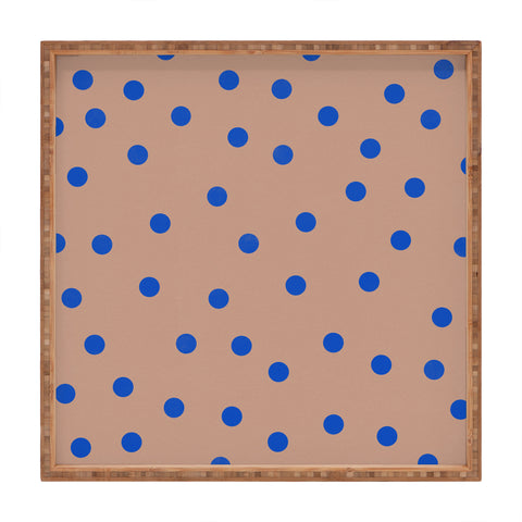 Garima Dhawan vintage dots 2 Square Tray