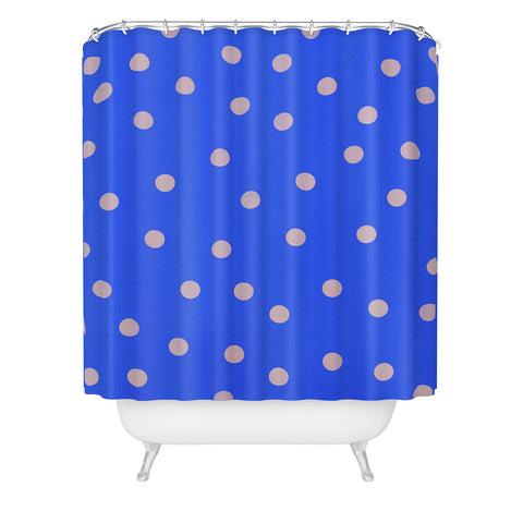 Garima Dhawan vintage dots 42 Shower Curtain
