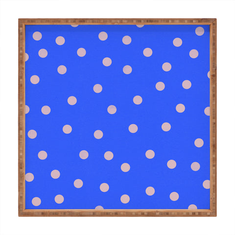 Garima Dhawan vintage dots 42 Square Tray