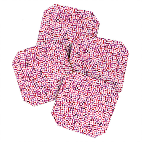 Garima Dhawan Watercolor Dots Berry Coaster Set