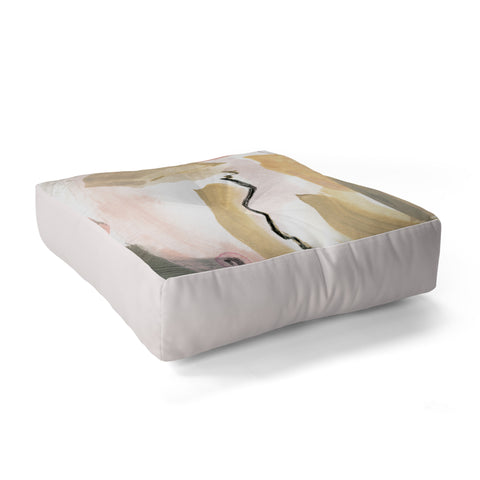 Georgiana Paraschiv Abstract D01 Floor Pillow Square