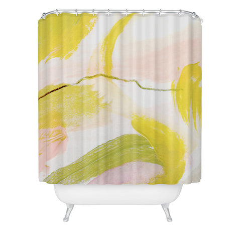 Georgiana Paraschiv Abstract D03 Shower Curtain