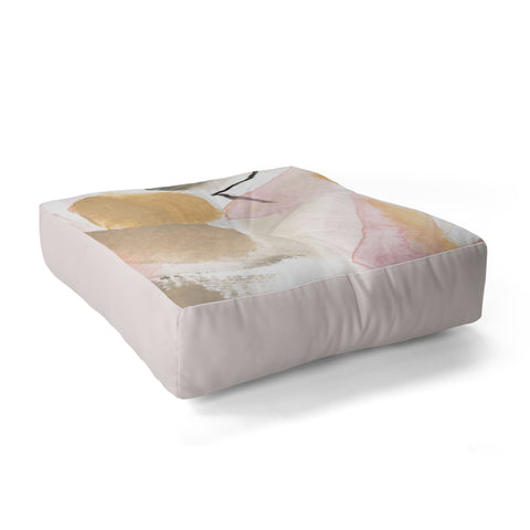 Georgiana Paraschiv Abstract D04 Floor Pillow Square