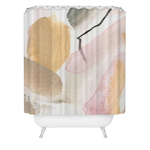 Georgiana Paraschiv Abstract D04 Shower Curtain