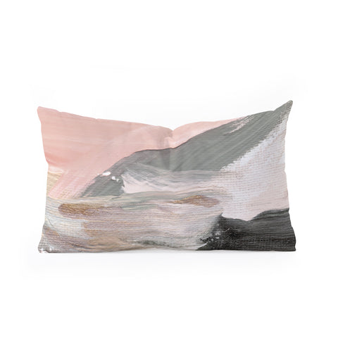 Georgiana Paraschiv Abstract M28 Oblong Throw Pillow