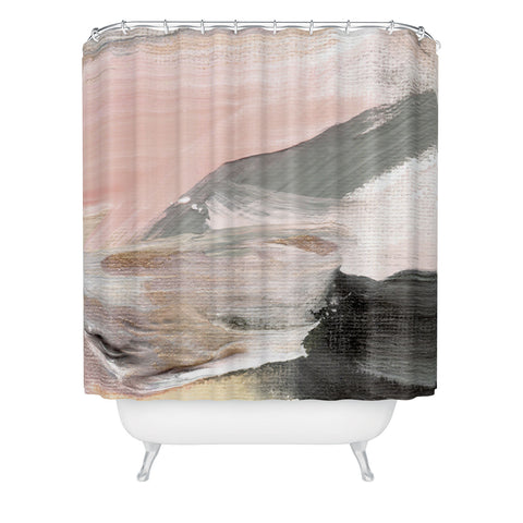 Georgiana Paraschiv Abstract M28 Shower Curtain